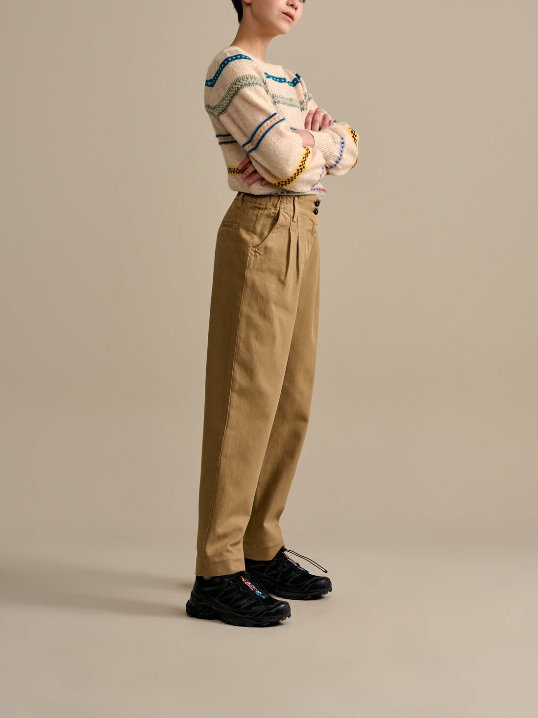 PANTALON VICKY Faume - seconde main