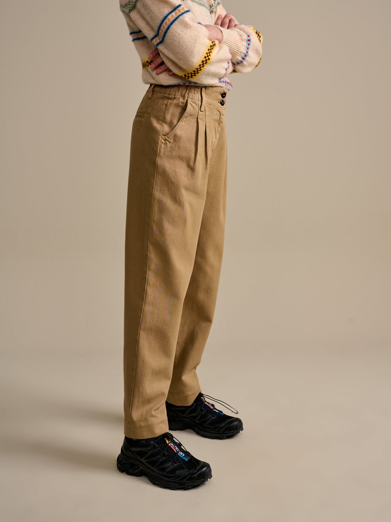 PANTALON VICKY Faume - seconde main