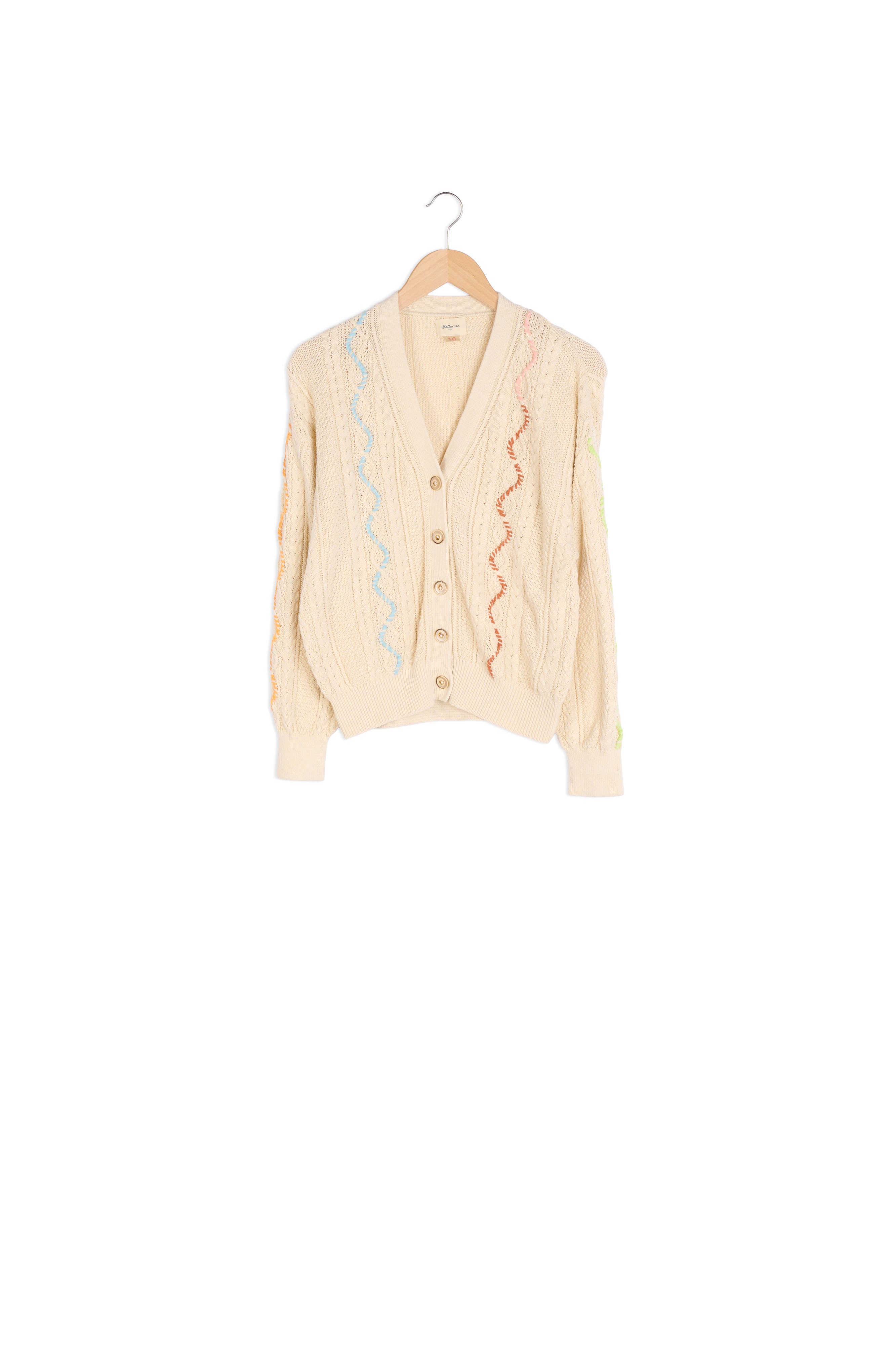 GEHFA KNIT SWEATER Faume - seconde main