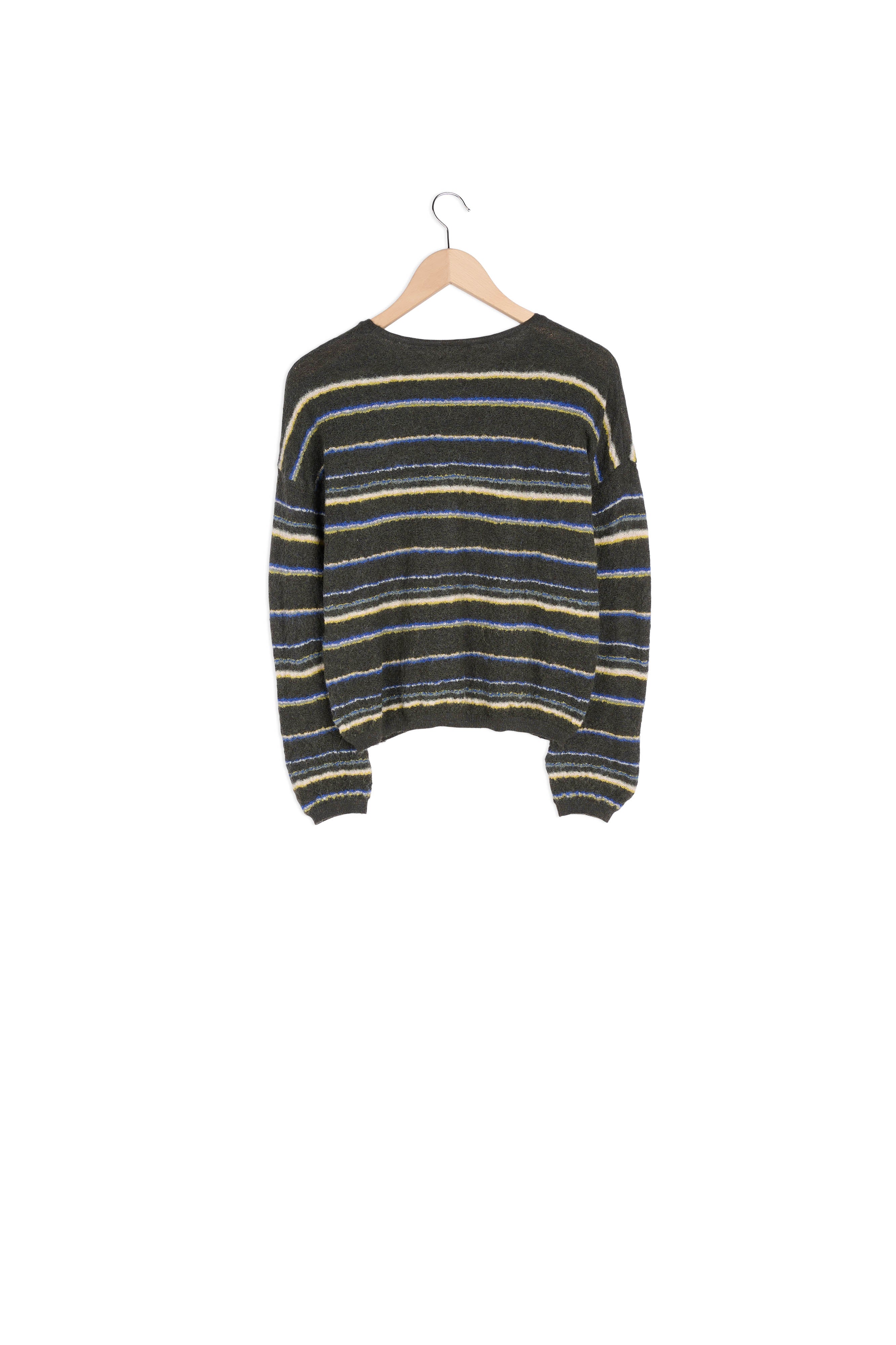 AZTEC KNIT SWEATER Faume - seconde main
