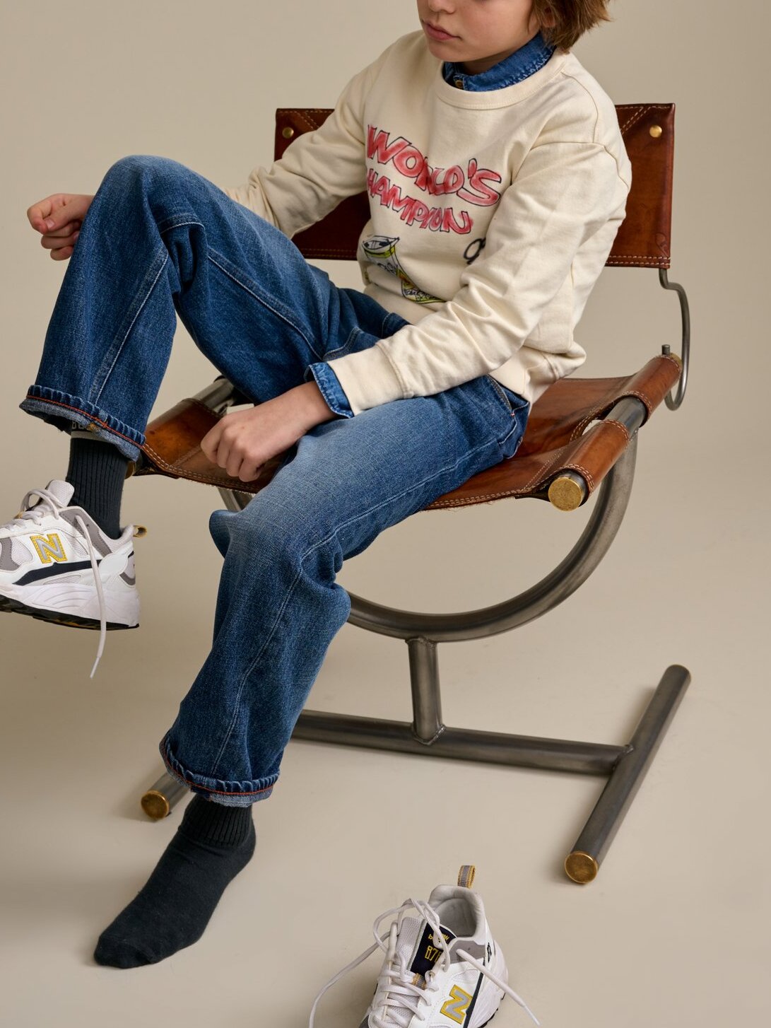 SWEATSHIRT BINCH Faume - seconde main