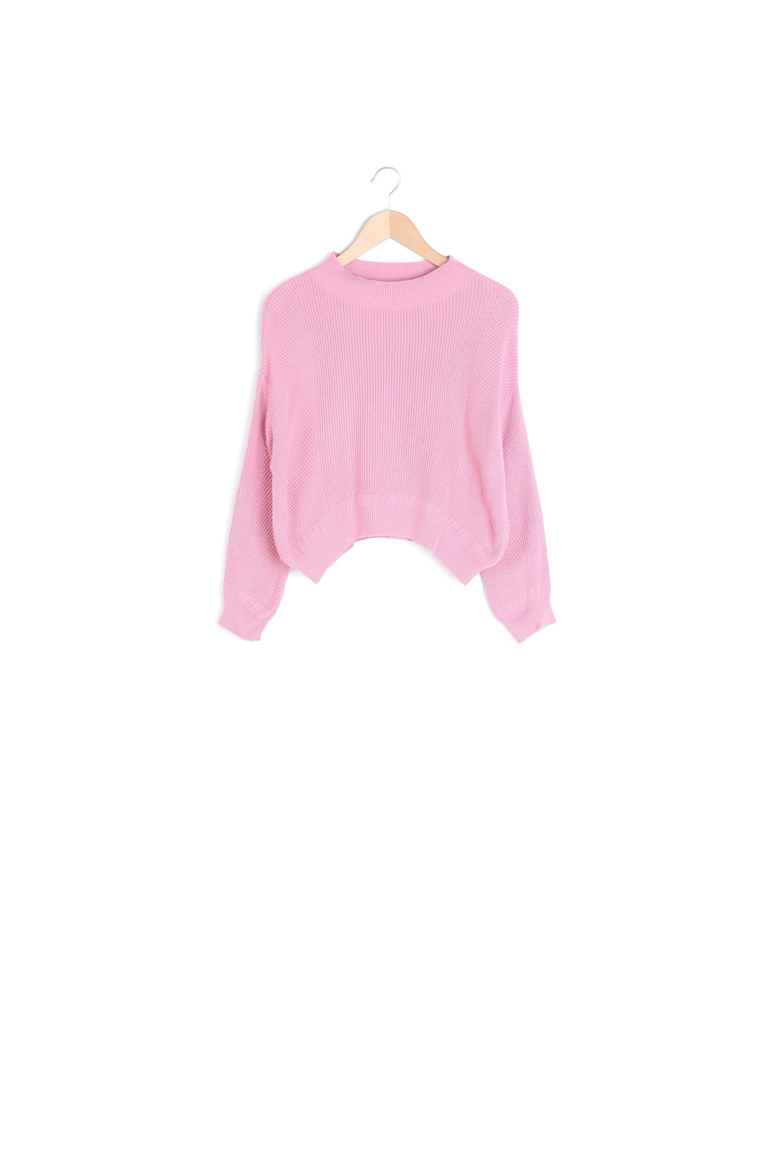 AQIBA KNIT SWEATER Faume - seconde main