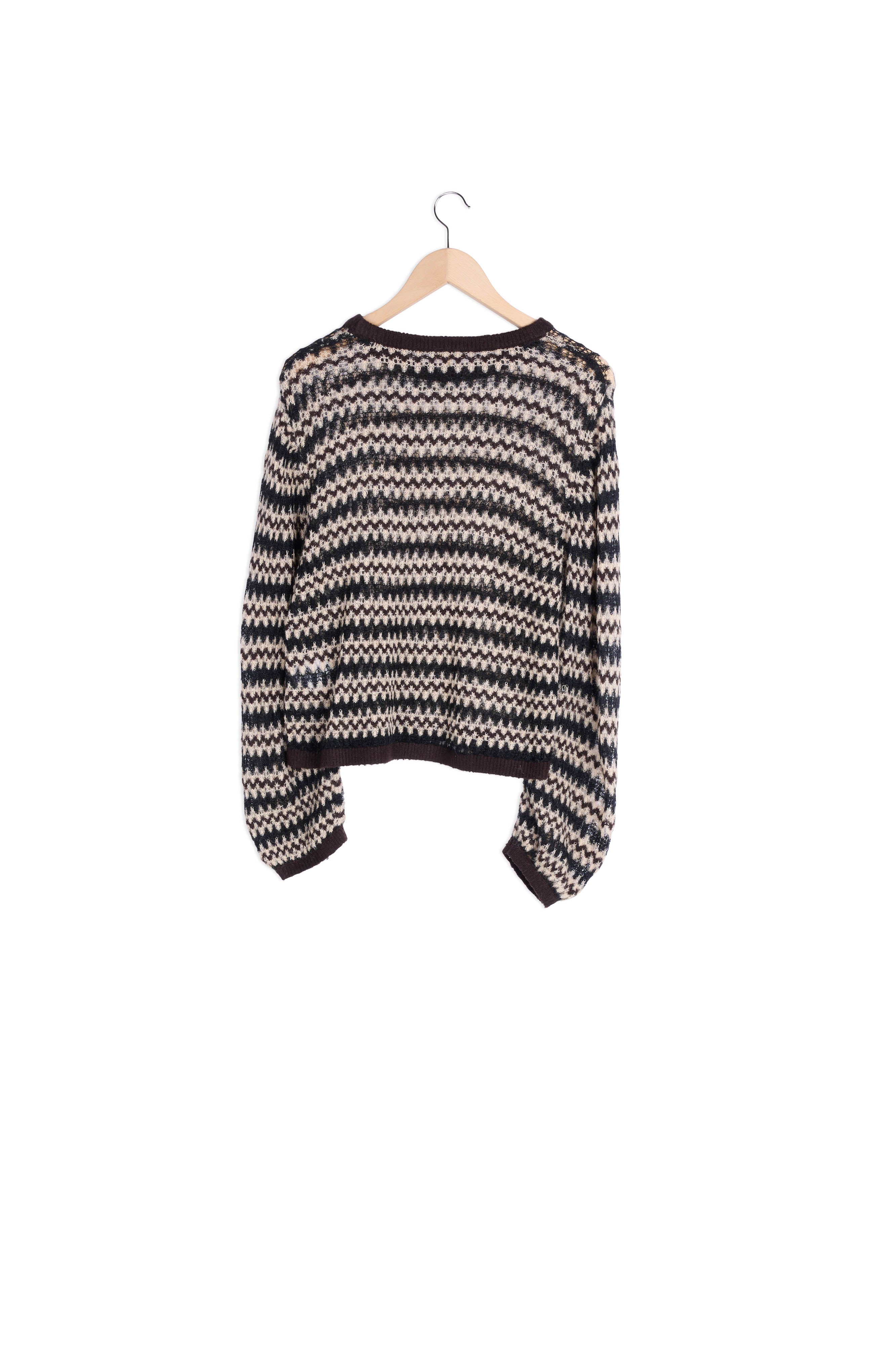 REVIS KNIT SWEATER Faume - seconde main