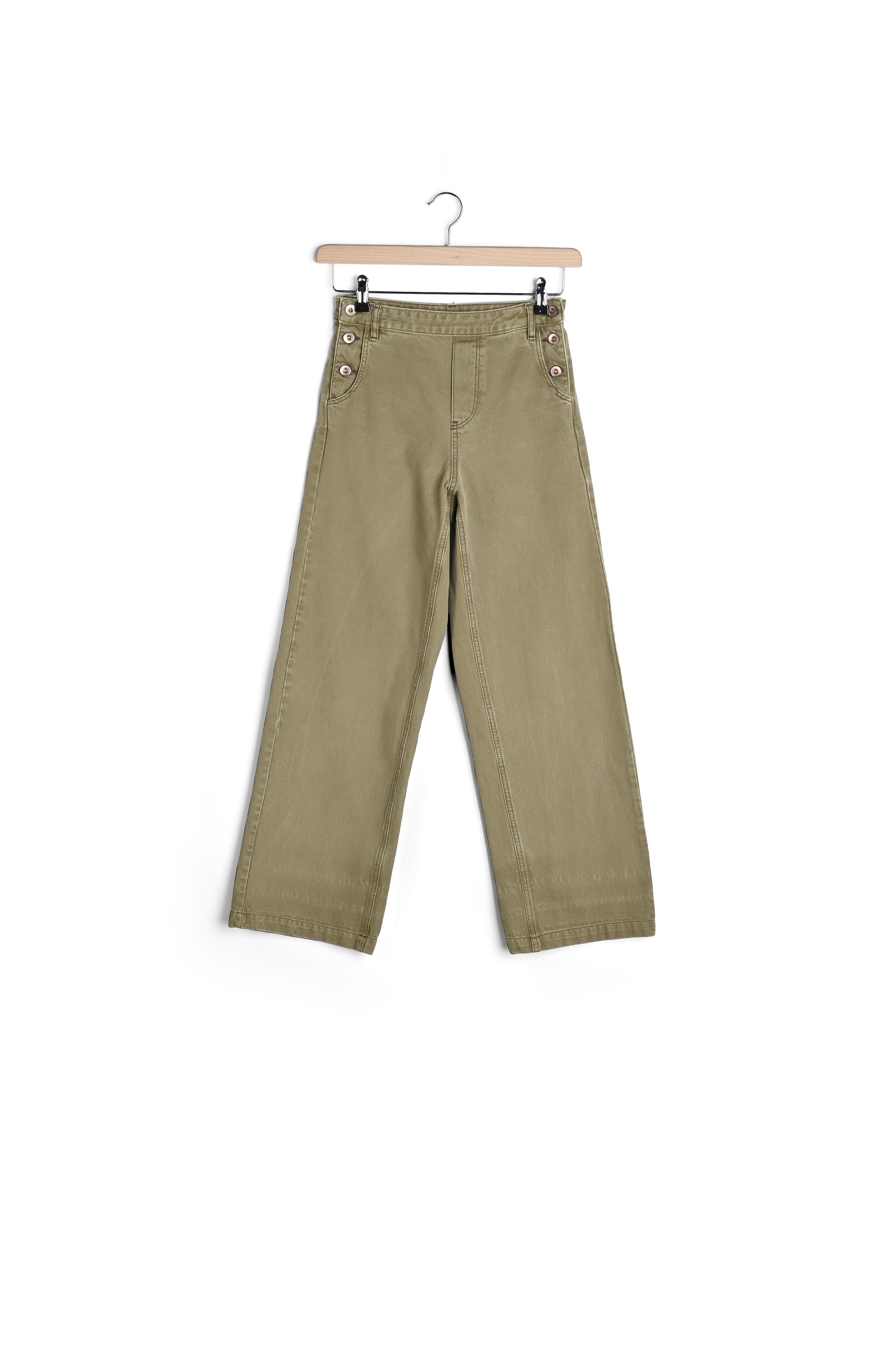 PANTALON PESTO Faume - seconde main