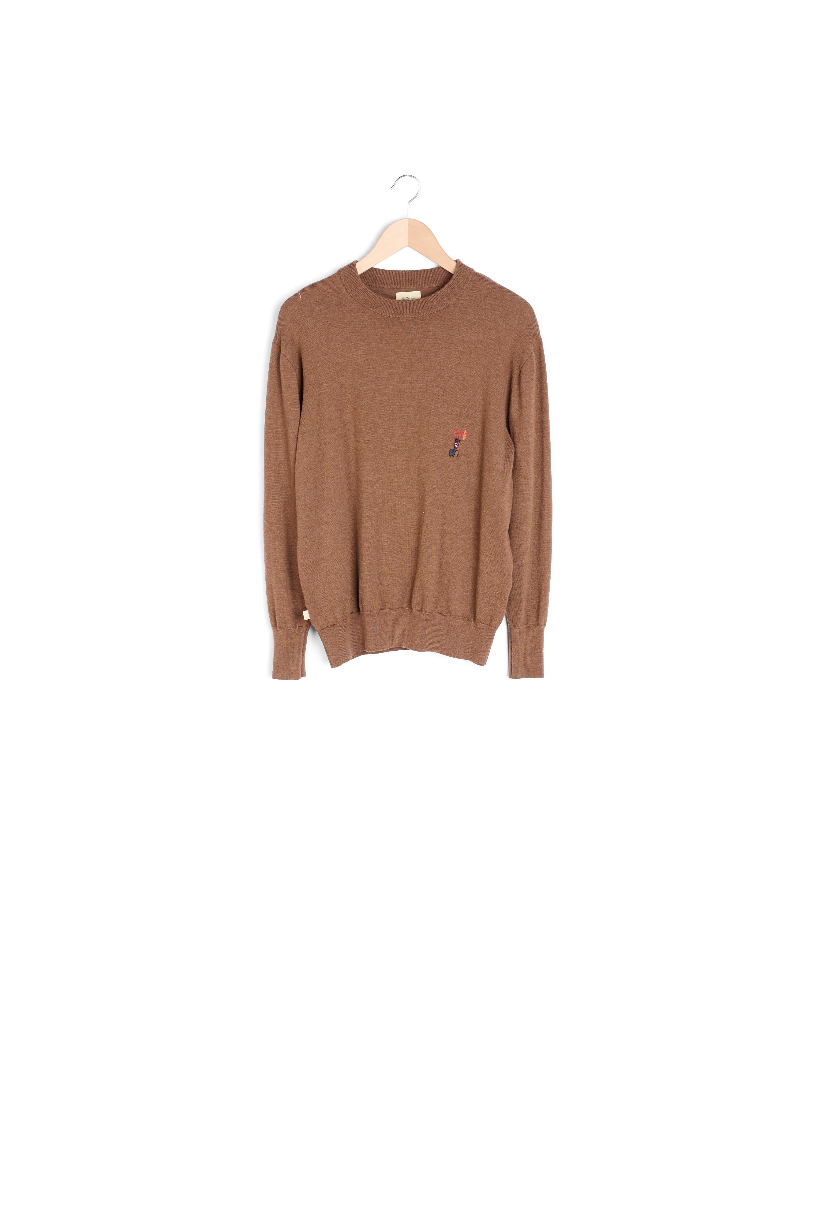 DASKIA KNIT SWEATER Faume - seconde main