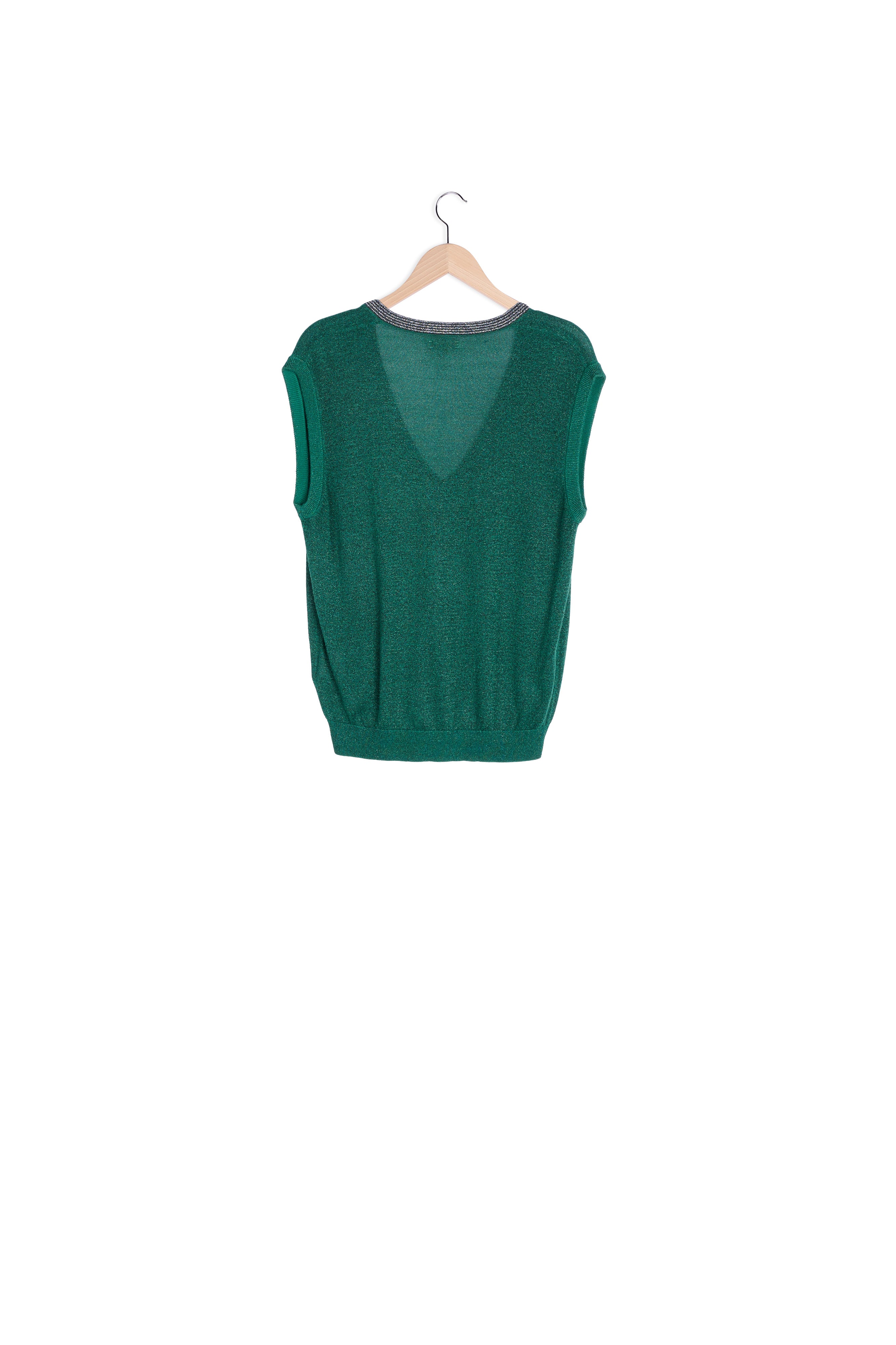 DOZON KNIT SWEATER Faume - seconde main