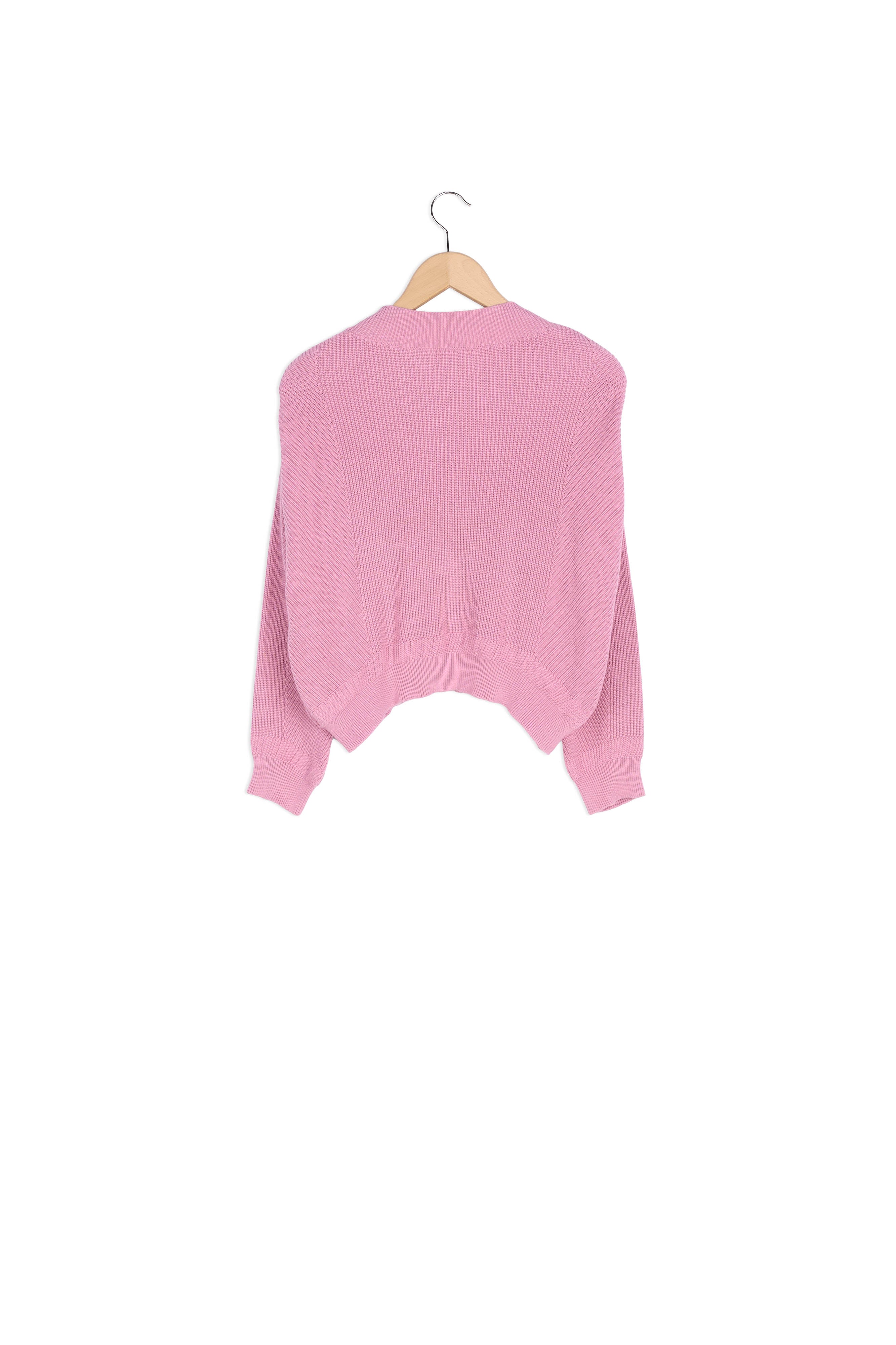 AQIBA KNIT SWEATER Faume - seconde main