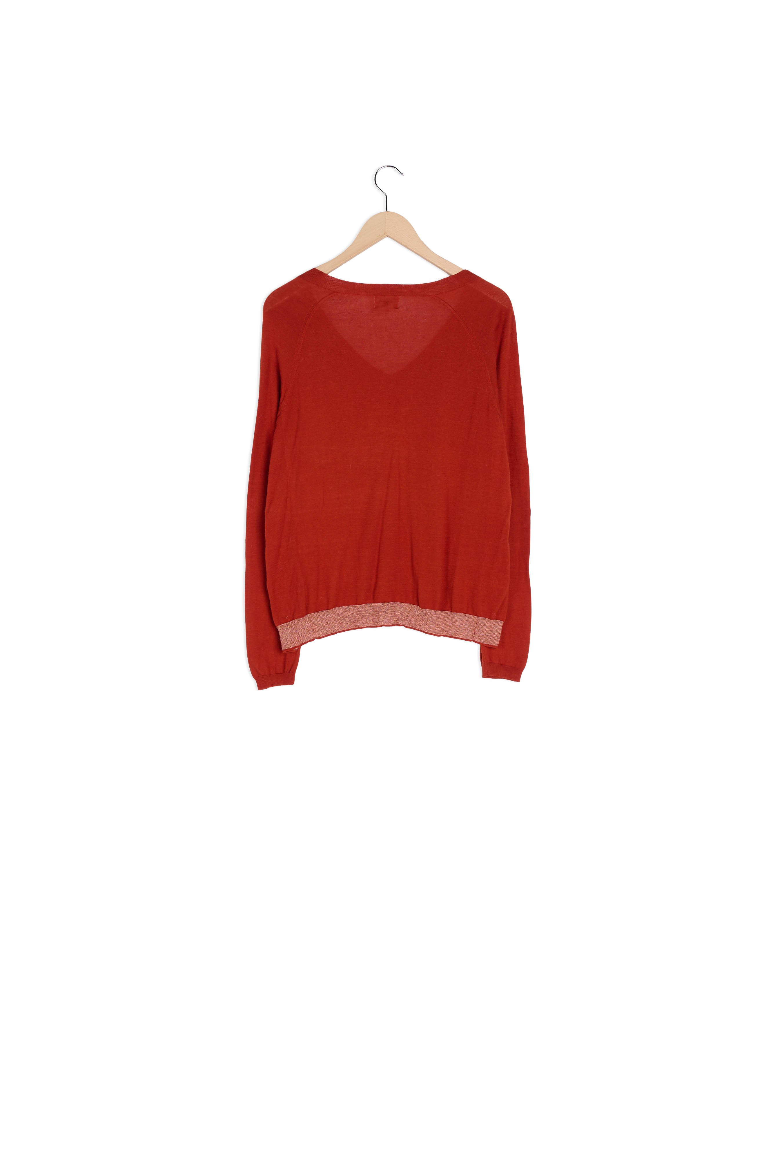 AZCALA KNIT SWEATER Faume - seconde main