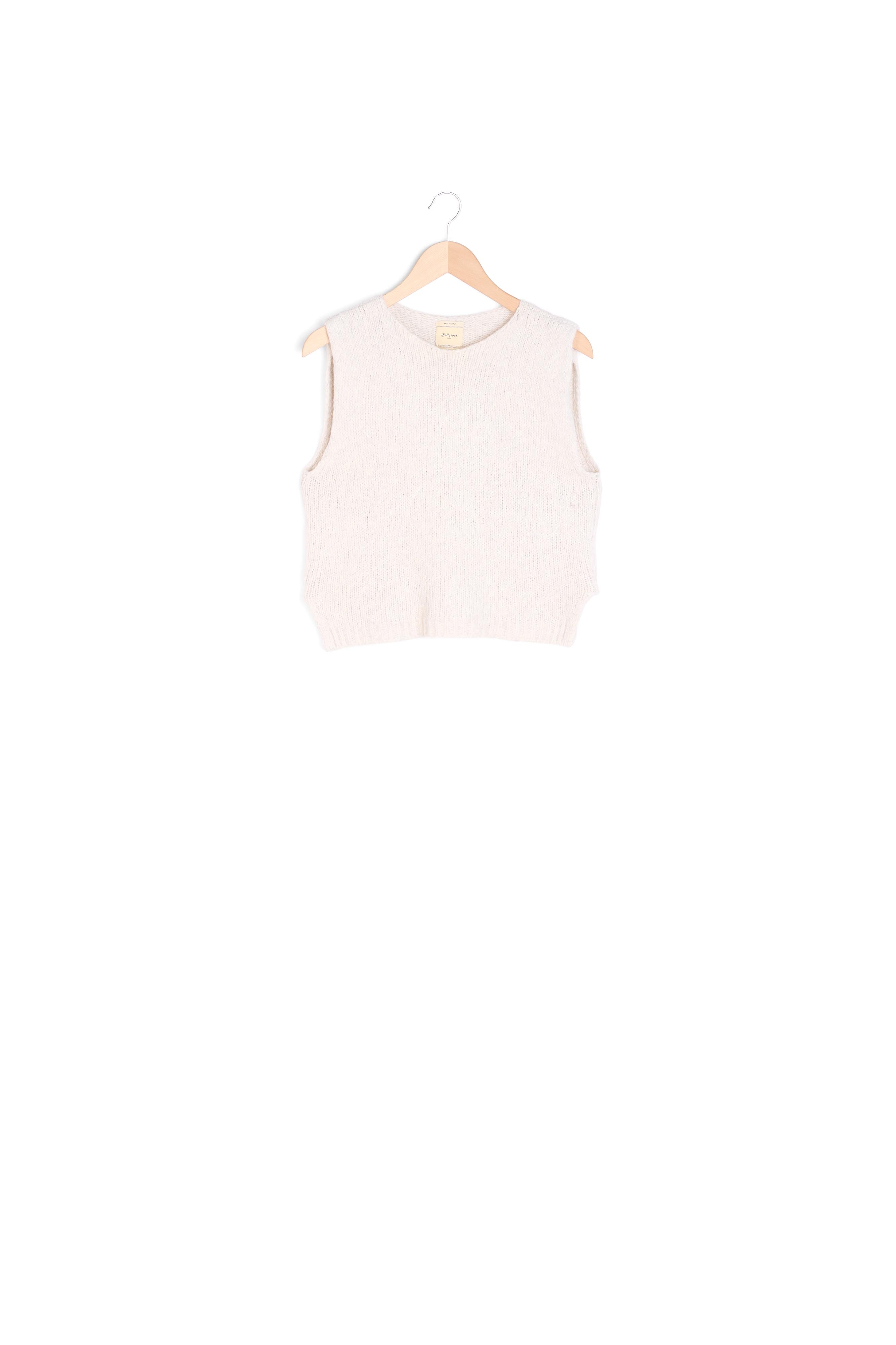 NILTO KNIT SWEATER Faume - seconde main