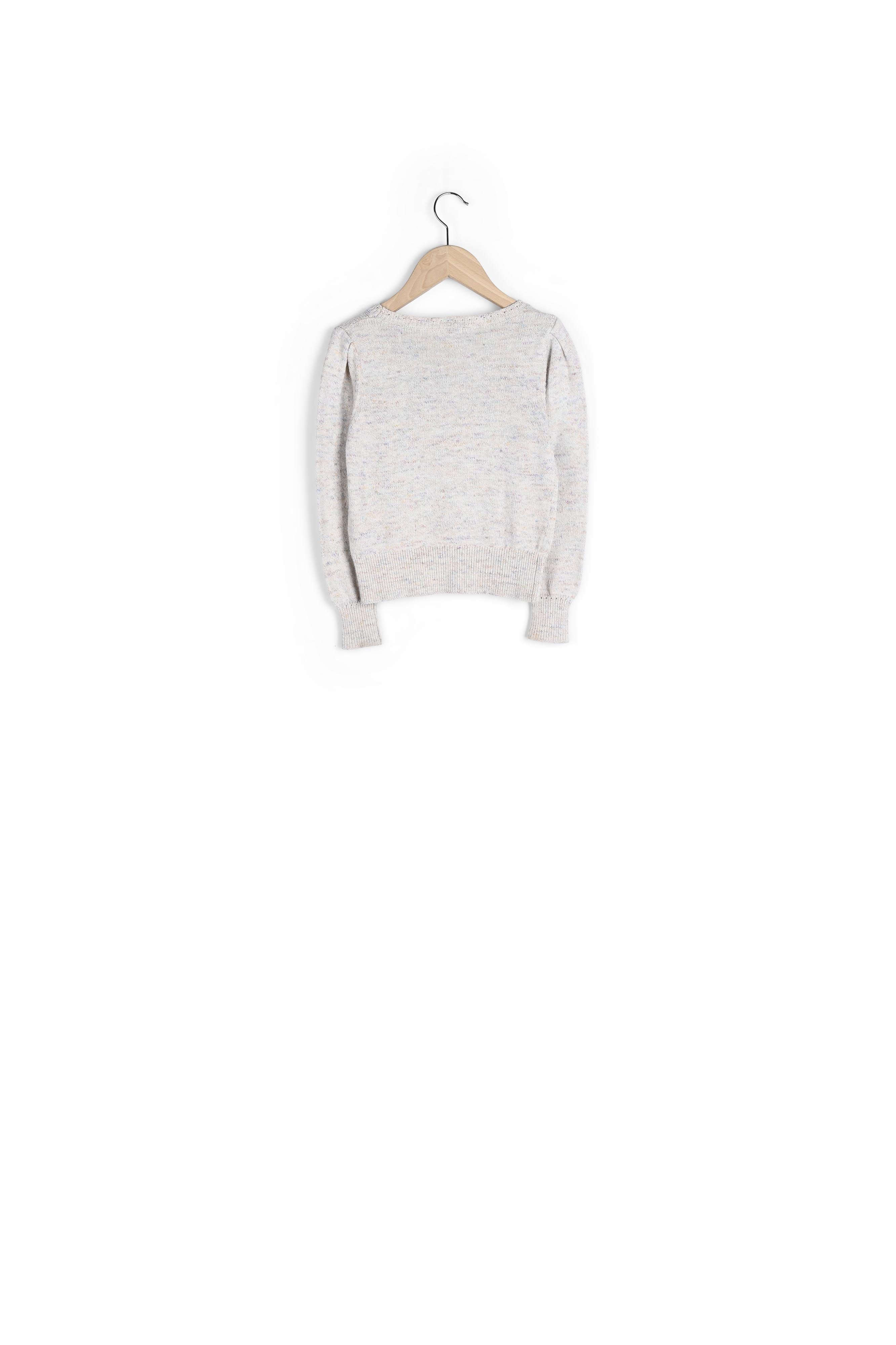 GIHOUR KNIT SWEATER Faume - seconde main