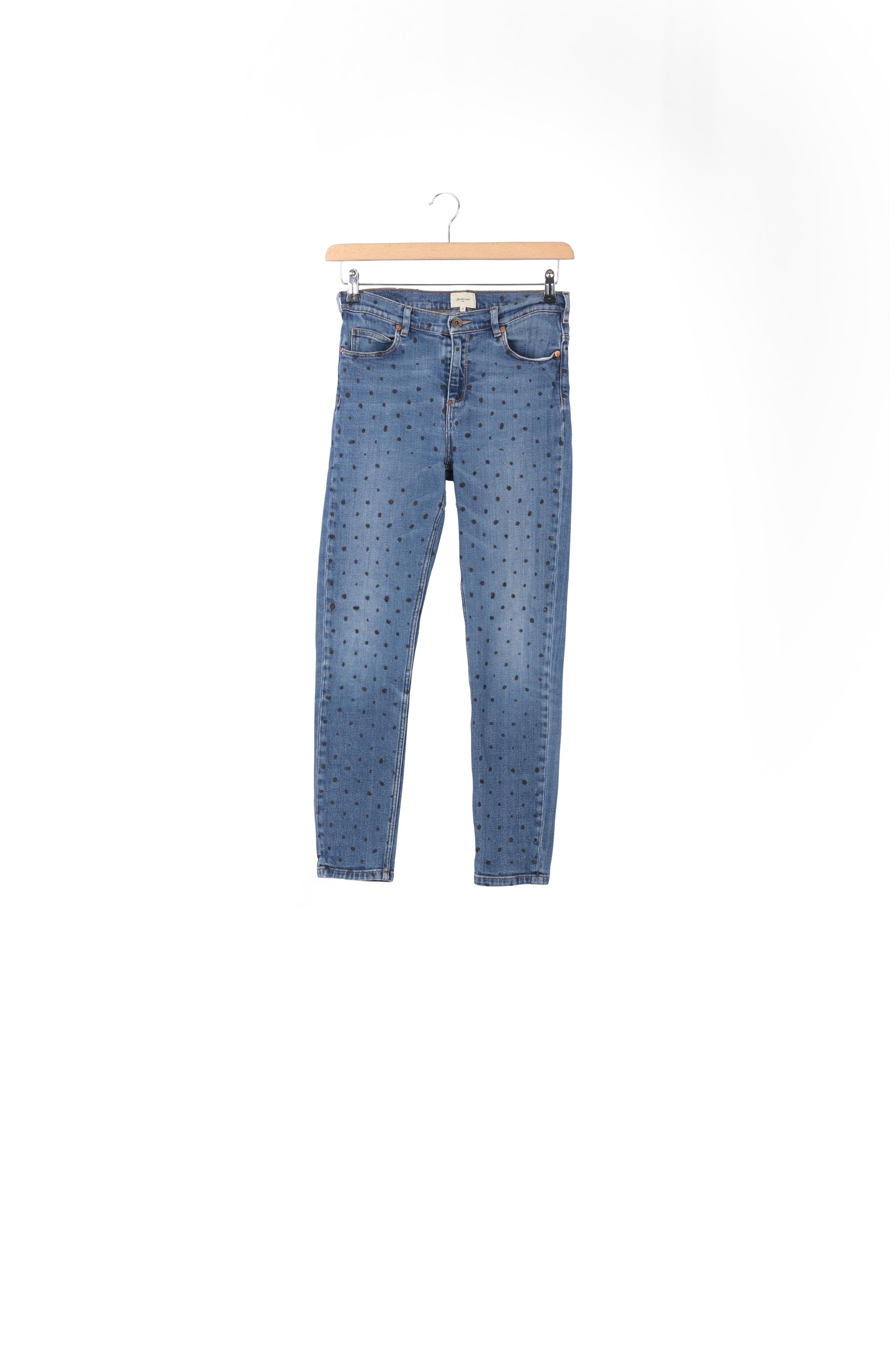 PANTALON PRUNE Faume - seconde main