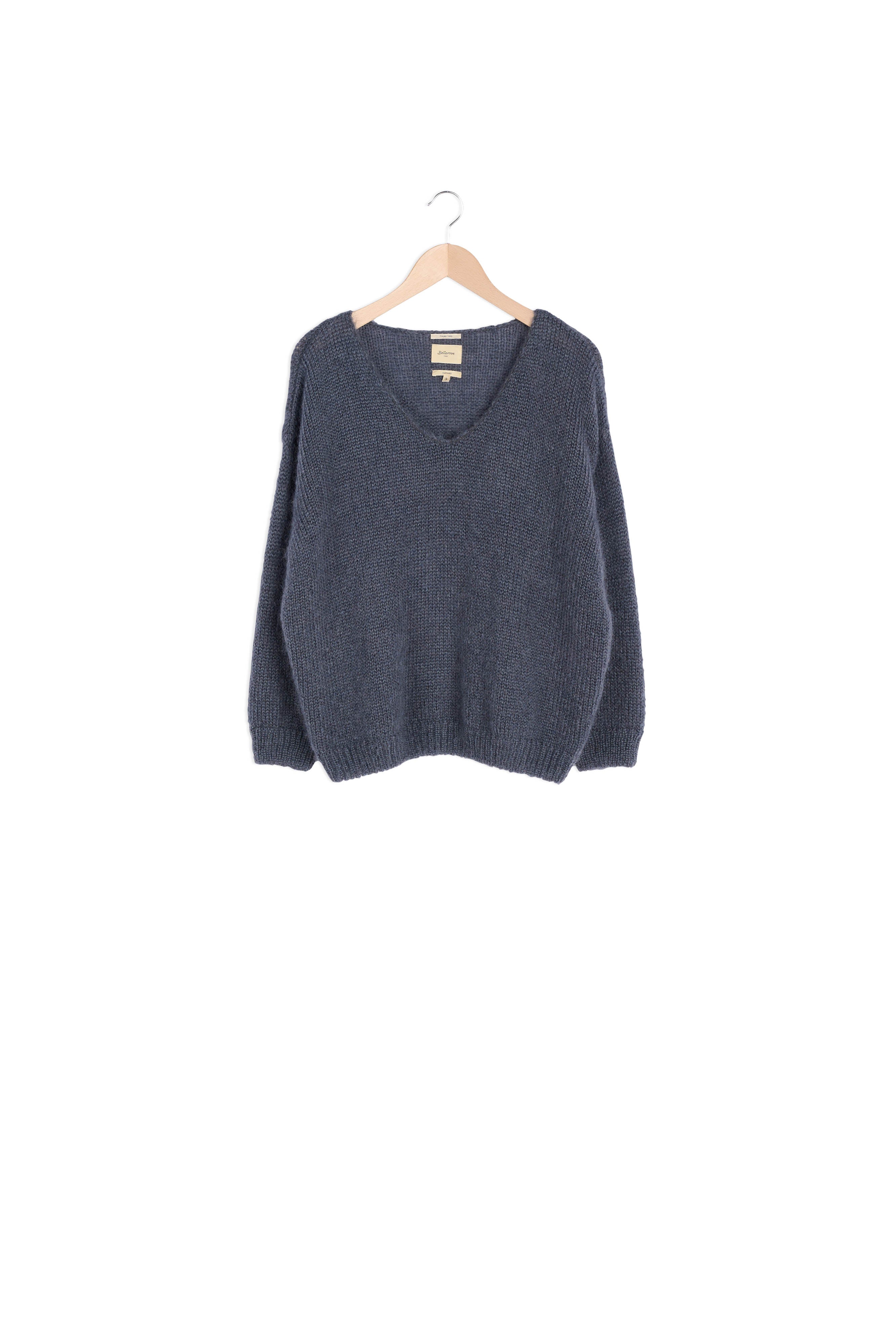 AMIEL KNIT SWEATER Faume - seconde main