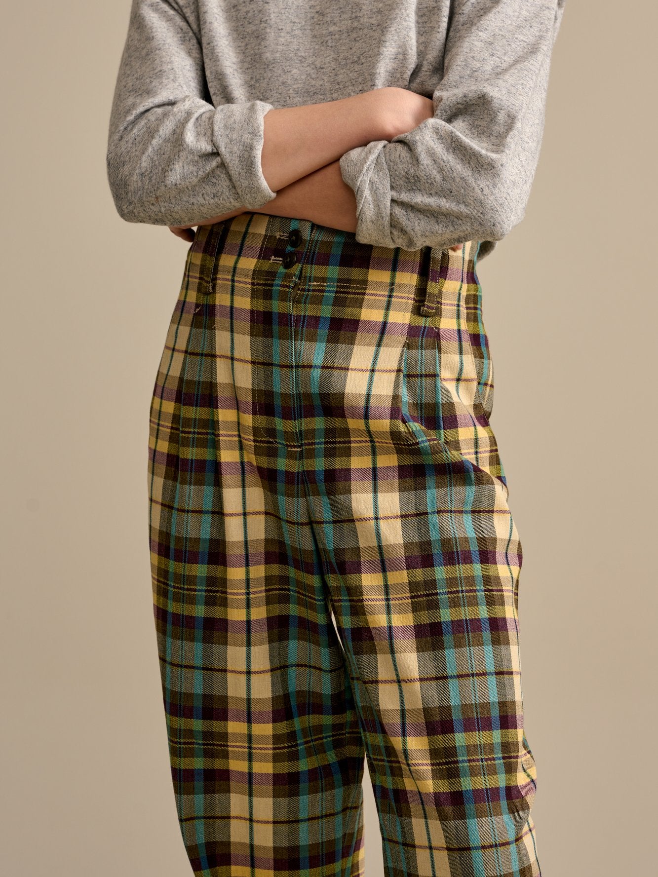 PANTALON VICKY Faume - seconde main