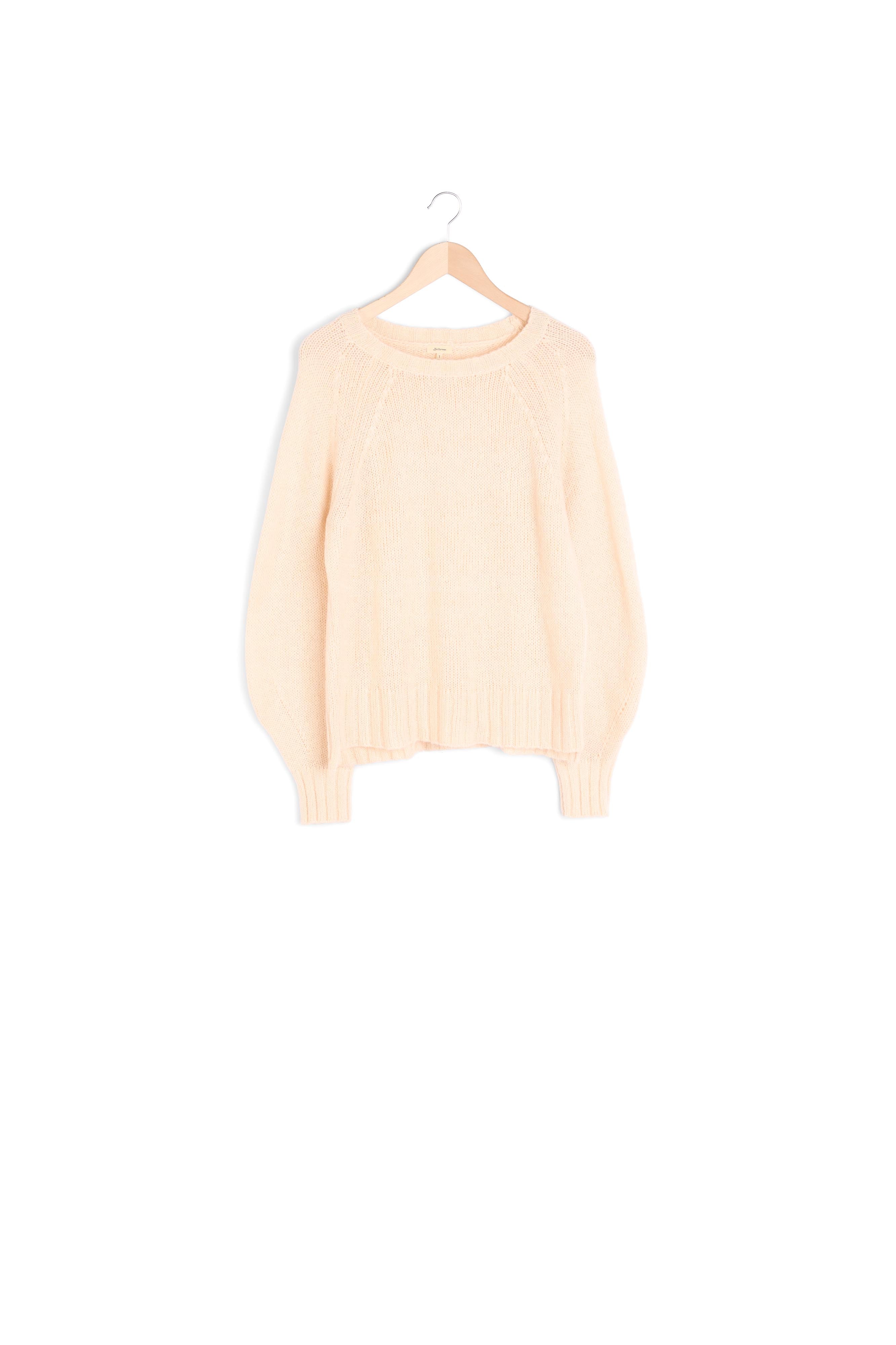 DOSER KNIT SWEATER Faume - seconde main