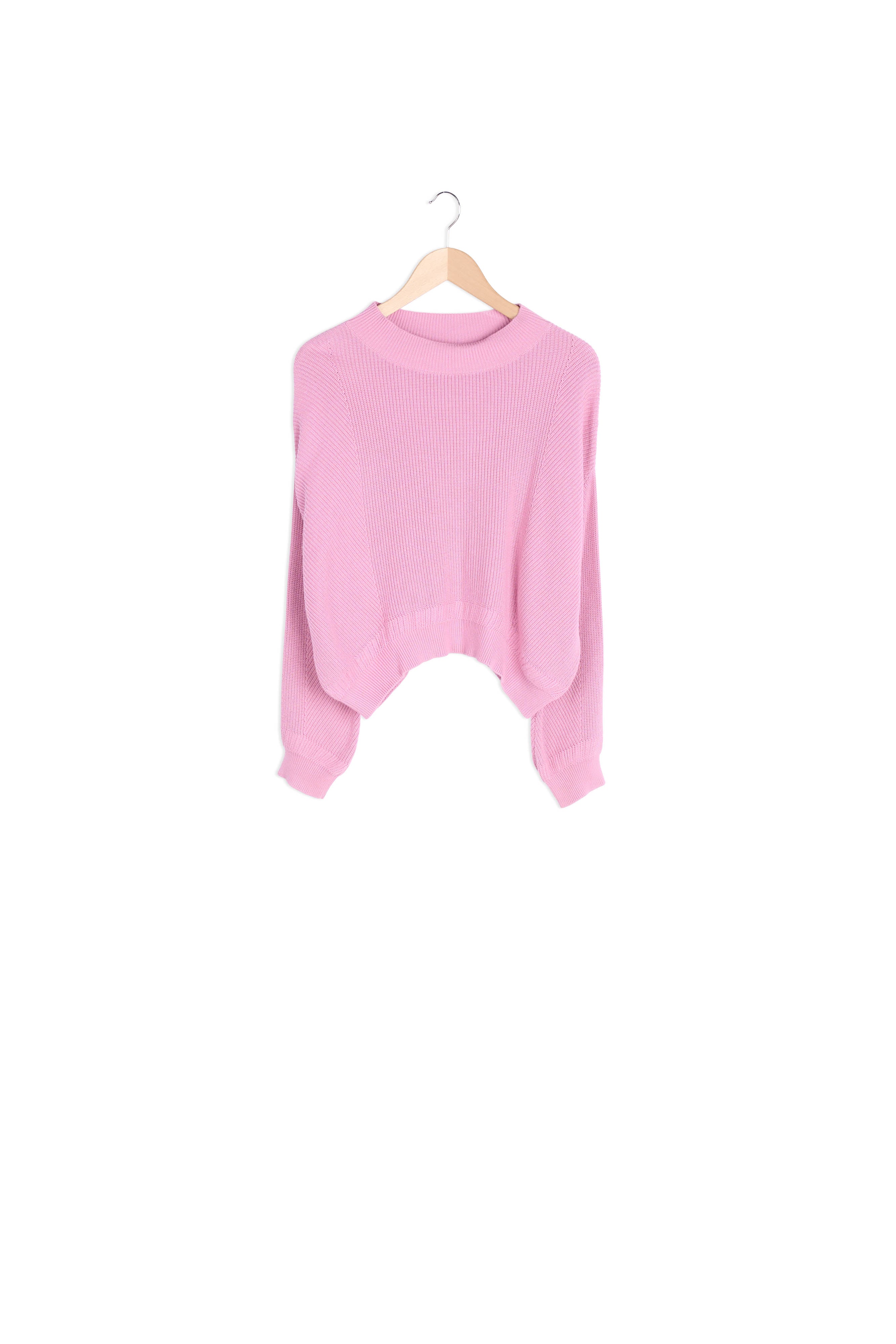 AQIBA KNIT SWEATER Faume - seconde main