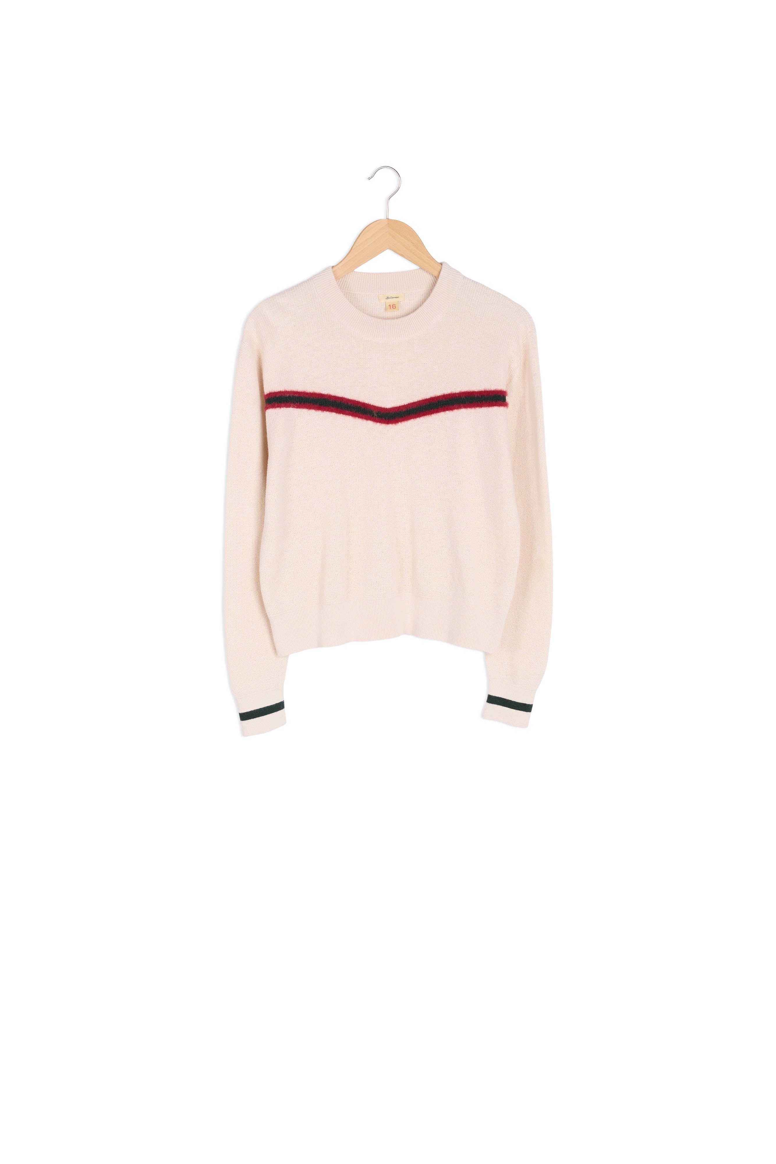 GOUWY KNIT SWEATER Faume - seconde main