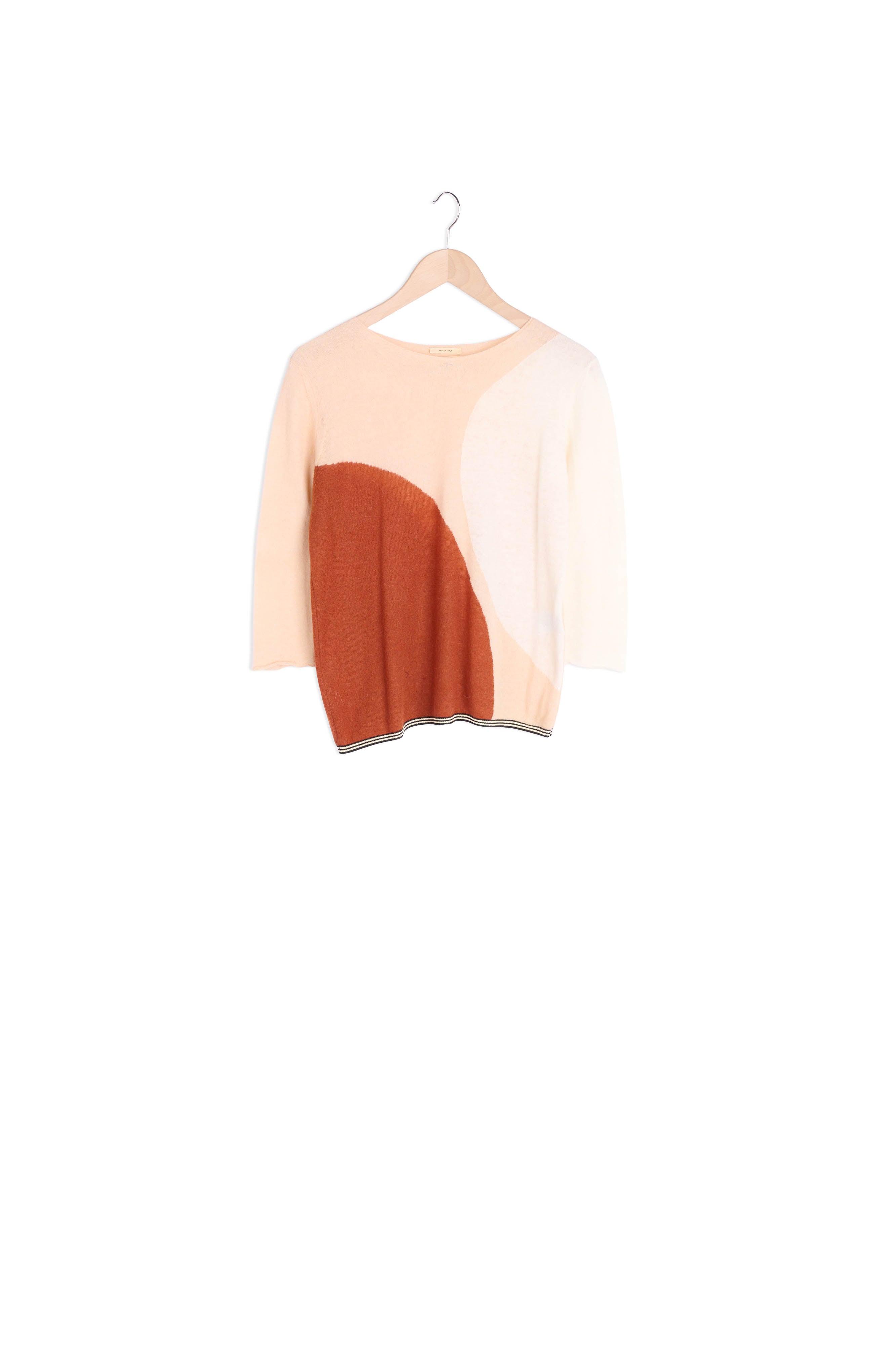 NIVI KNIT SWEATER Faume - seconde main