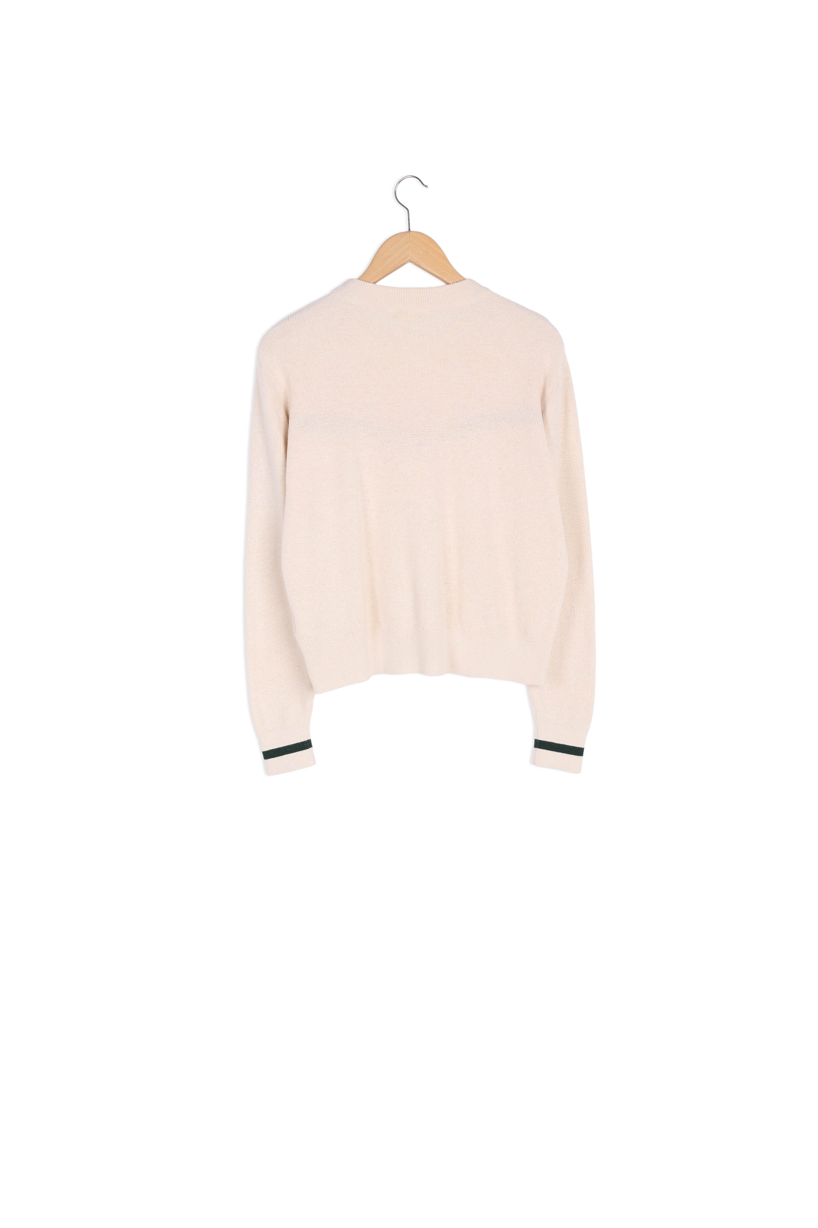 GOUWY KNIT SWEATER Faume - seconde main