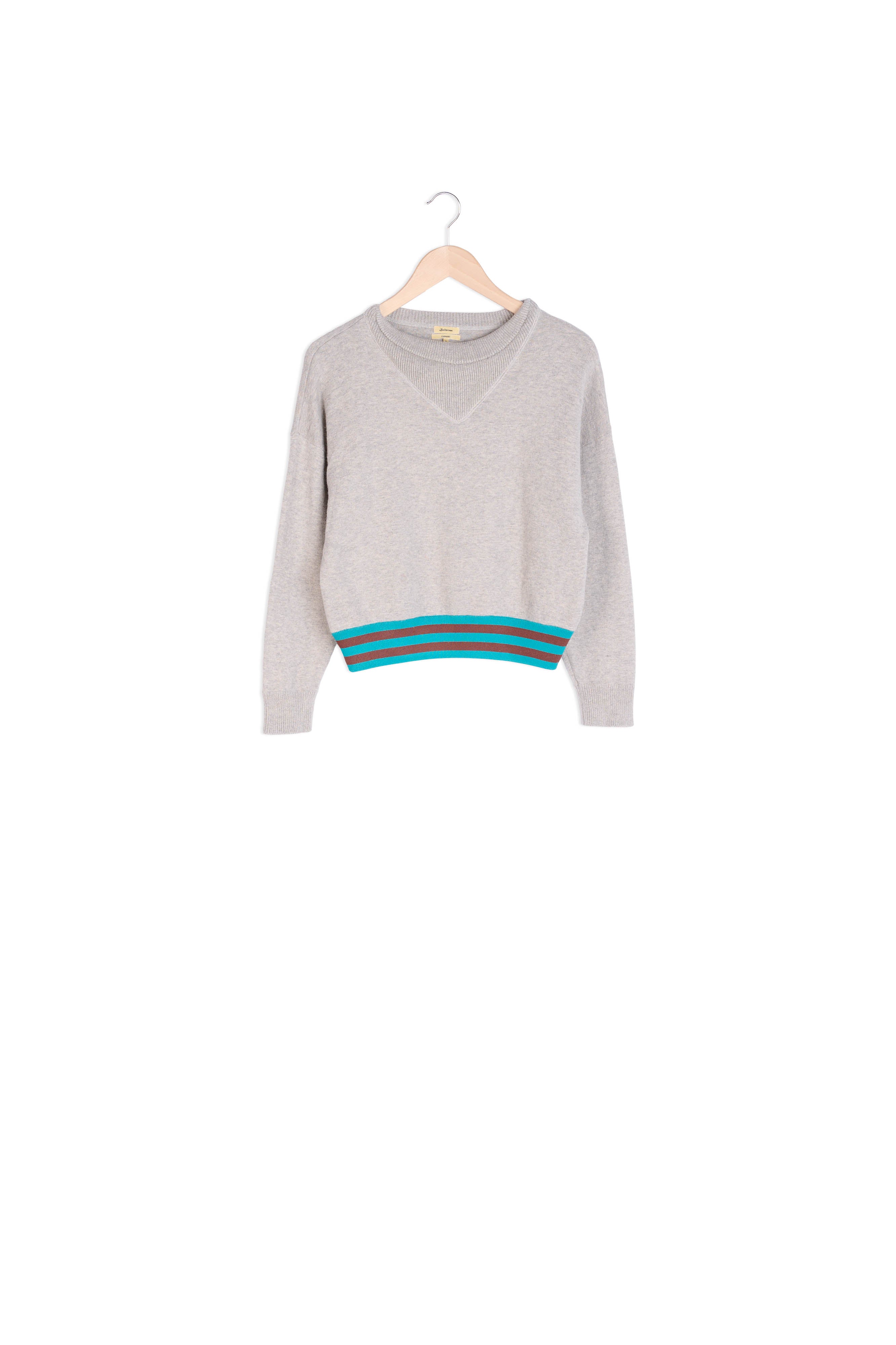 GOPELS KNIT SWEATER Faume - seconde main