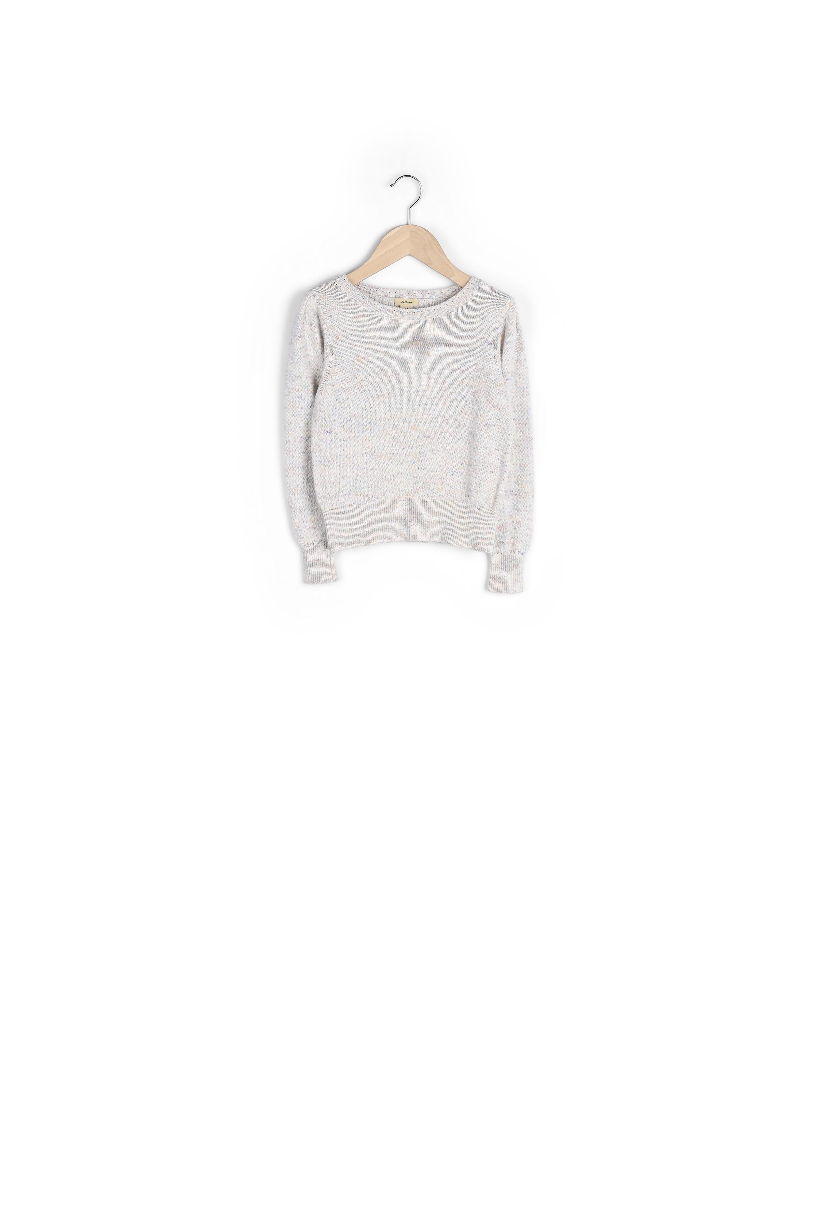 GIHOUR KNIT SWEATER Faume - seconde main