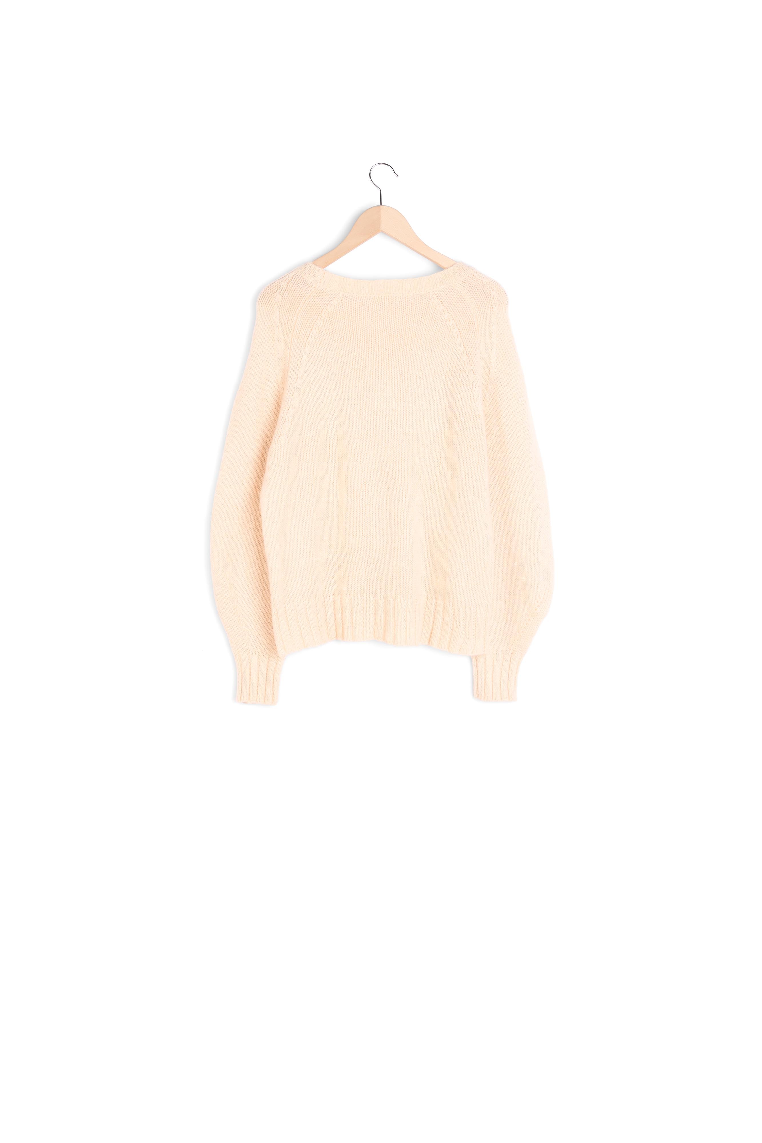 DOSER KNIT SWEATER Faume - seconde main