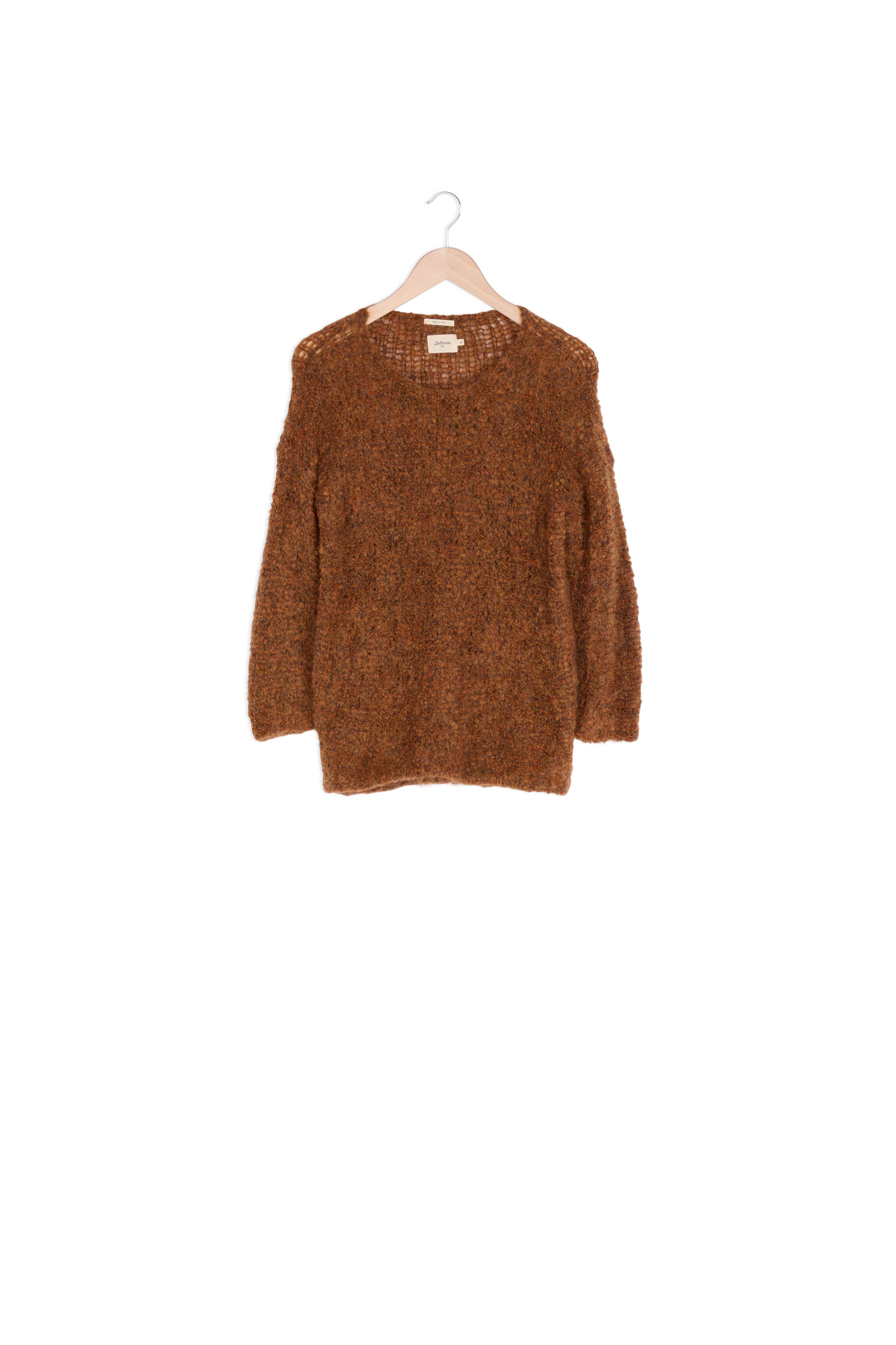 NORA KNIT SWEATER Faume - seconde main