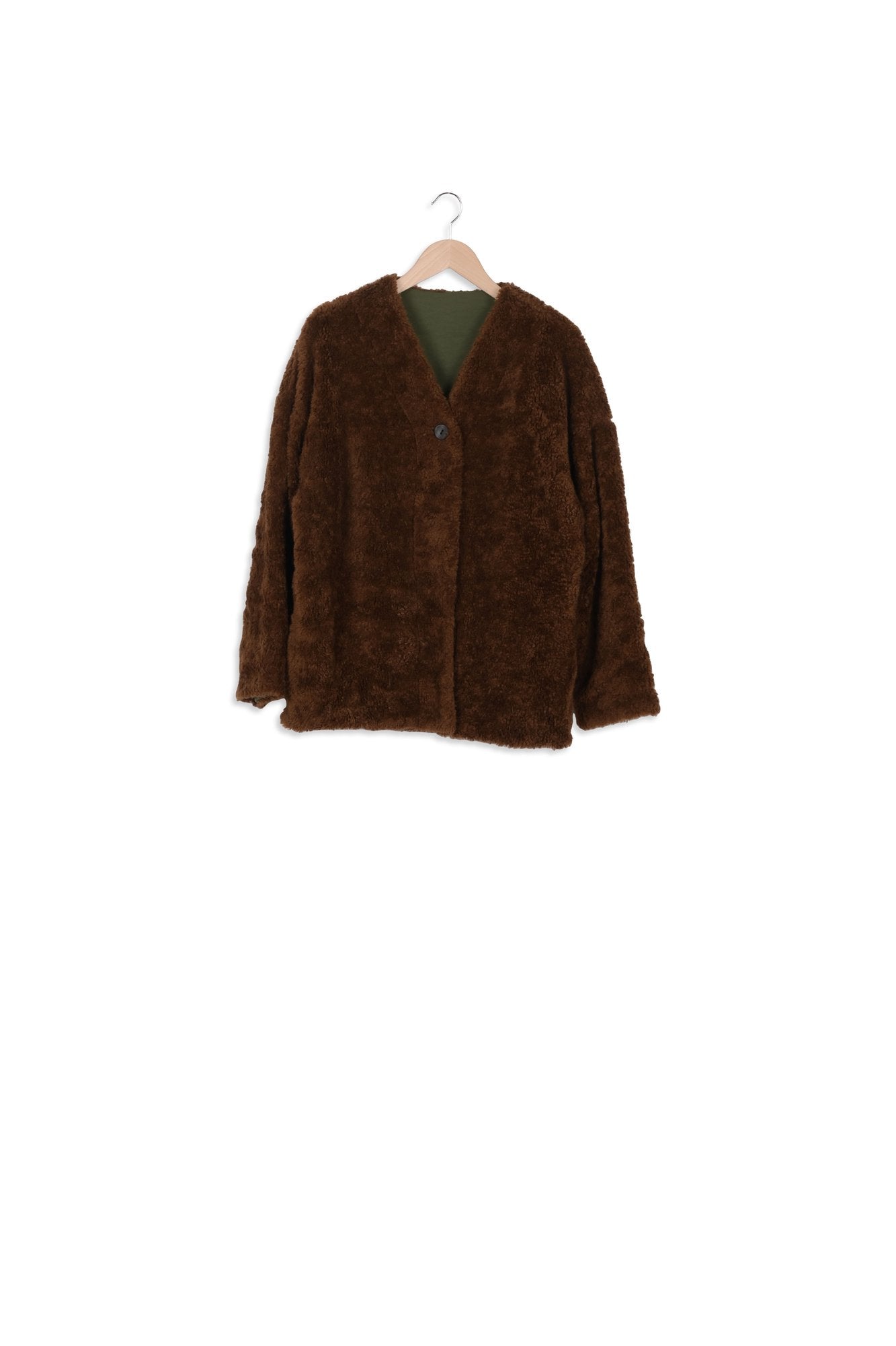 VESTE LEELOY Faume - seconde main