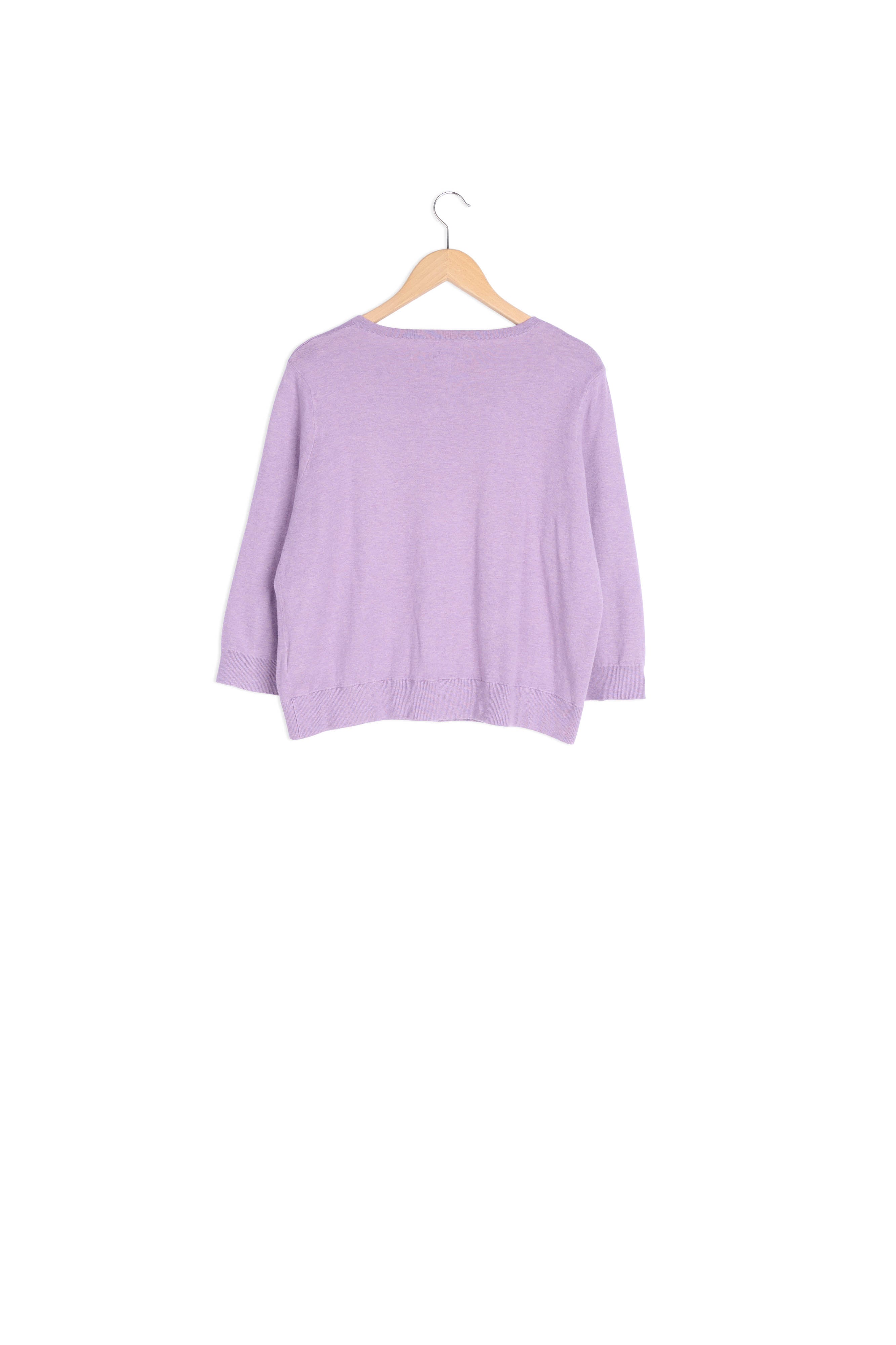 GERTY KNIT SWEATER Faume - seconde main