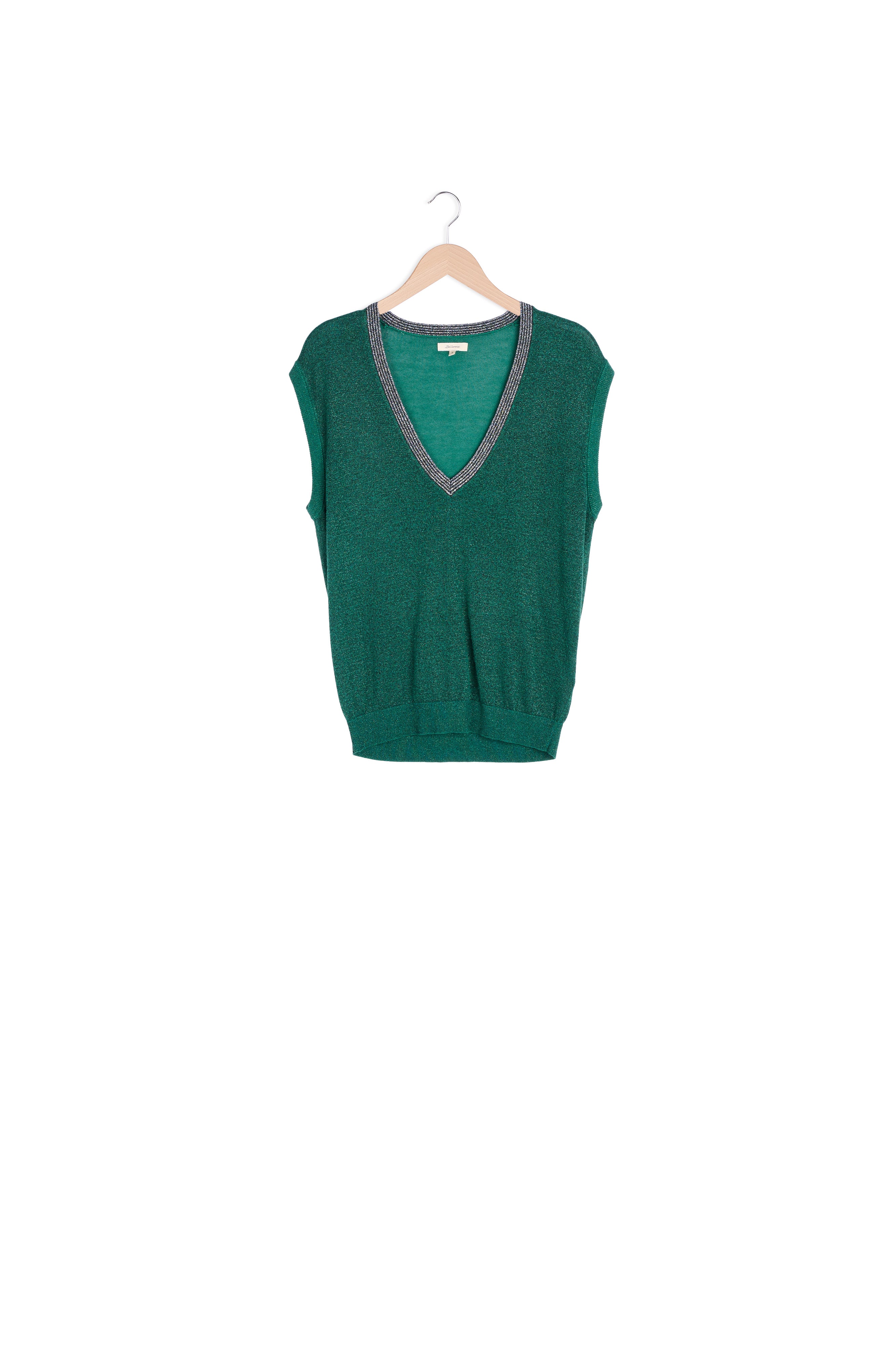 DOZON KNIT SWEATER Faume - seconde main