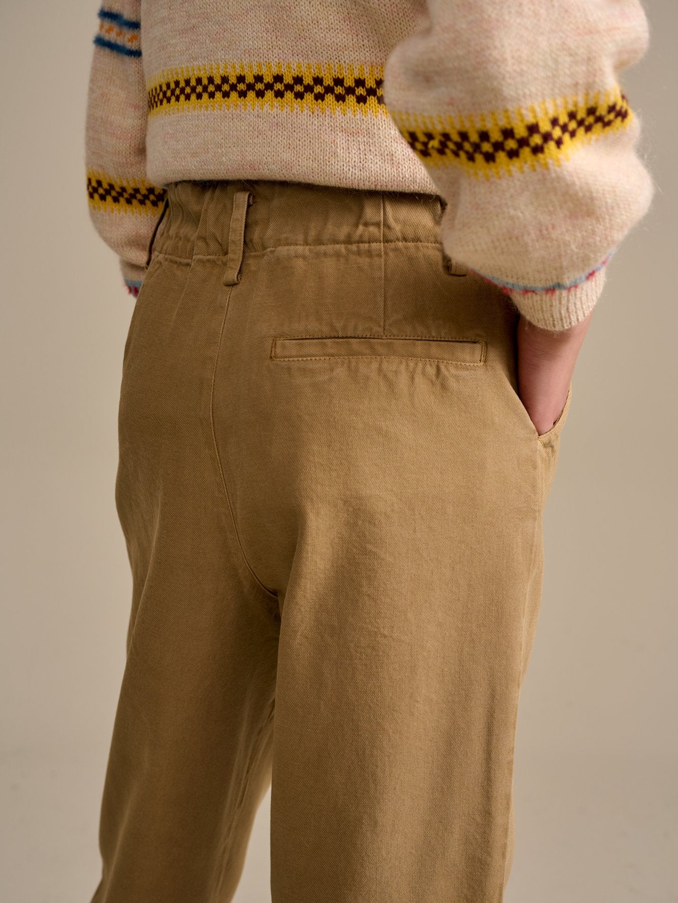 PANTALON VICKY Faume - seconde main