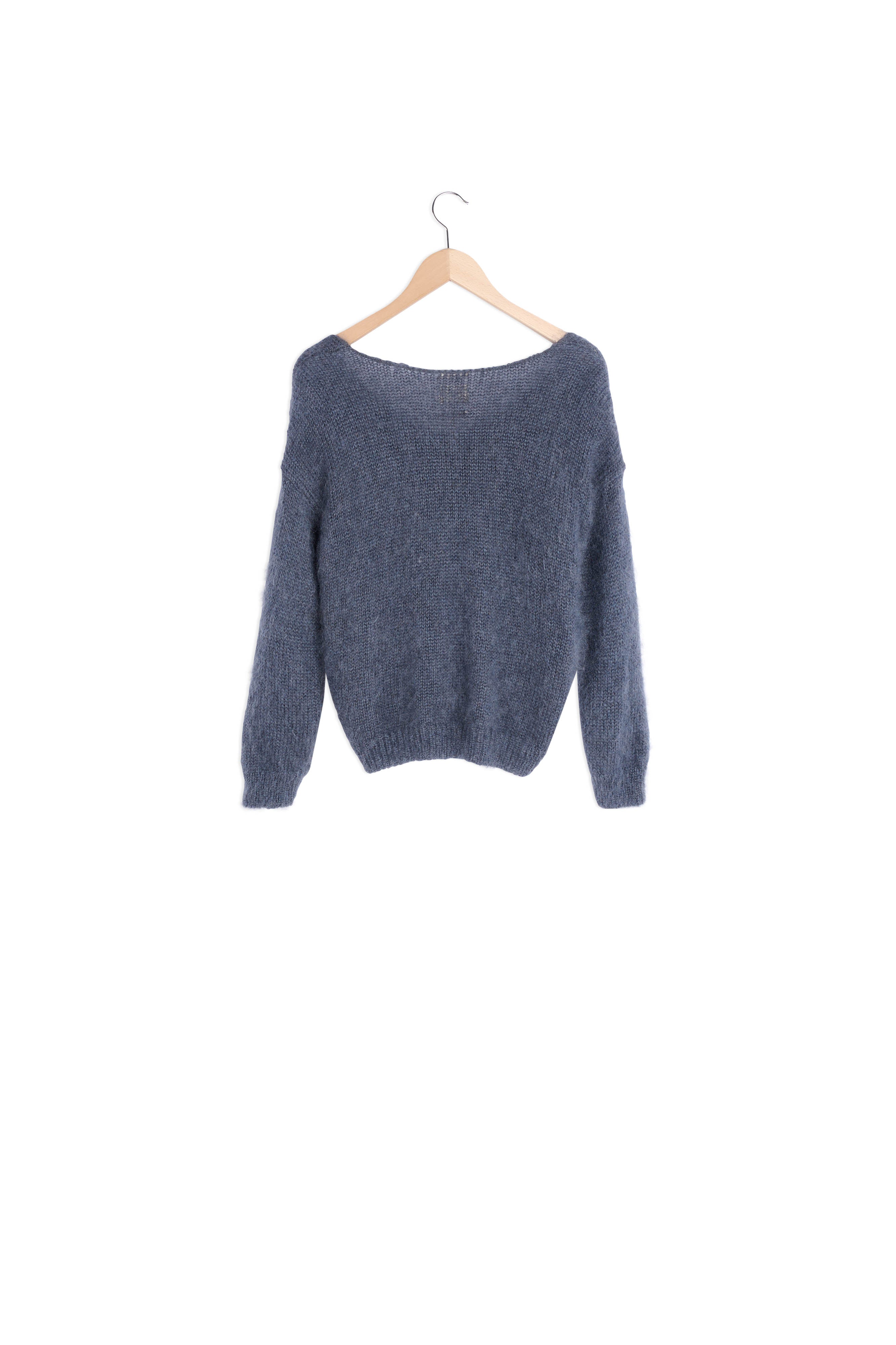 AMIEL KNIT SWEATER Faume - seconde main